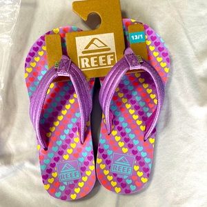 Kids AHI reef flip flop brand new!